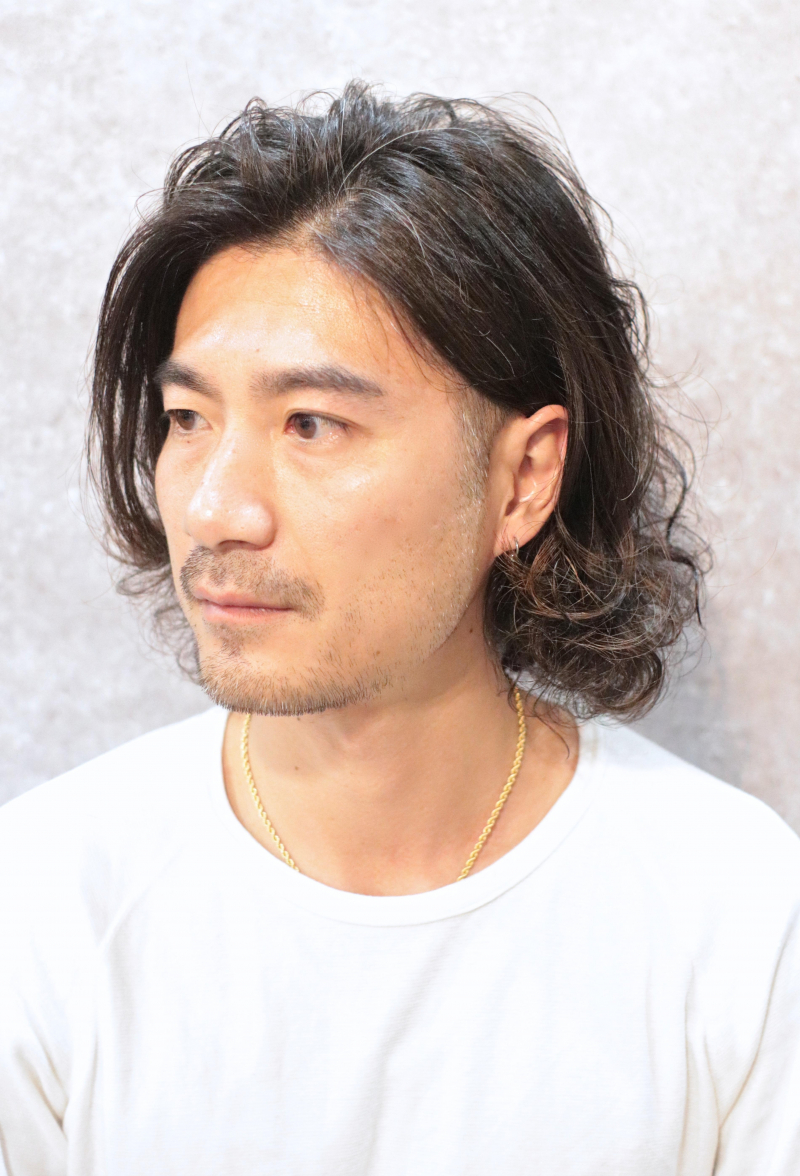 ワイルド スポーツテイスト大人メンズミディアム 渋谷 美容院stujio スタジオ Id 5642